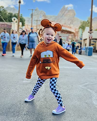 Disney Pixar Cars Tow Mater Toddler Boys Fleece Pullover Hoodie Brown 4T - Image 3