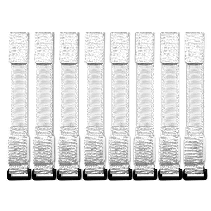 M.best 8pcs LED Light Up Bracelets Glow Flashing Wristbands Glow in The Dark Party Supplies for Wedding, Raves, Concert, Camping,Sporting Events, Party White - Image 4