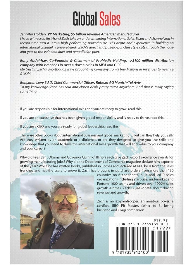 Globalsalesmentor Global Sales: A Practical Playbook on How to Drive Profitable Gr  - Image 1
