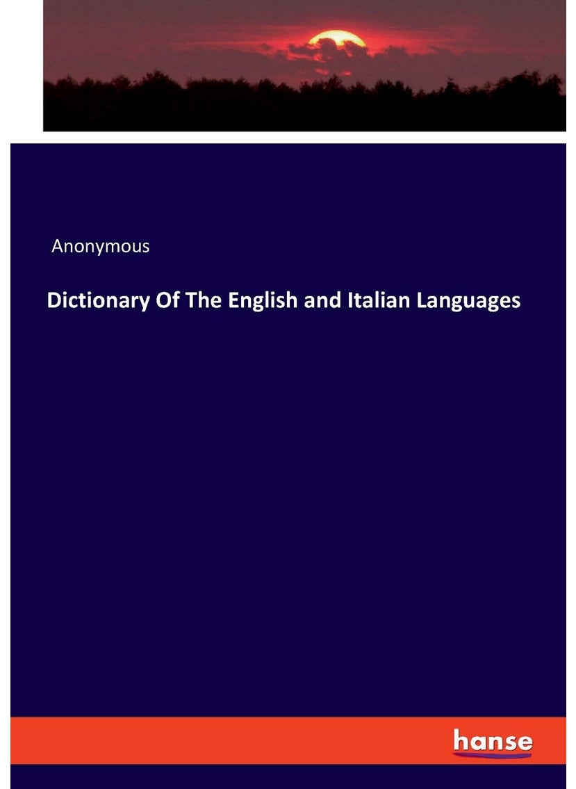 Dictionary Of The English and Italian Languages  - Image 1