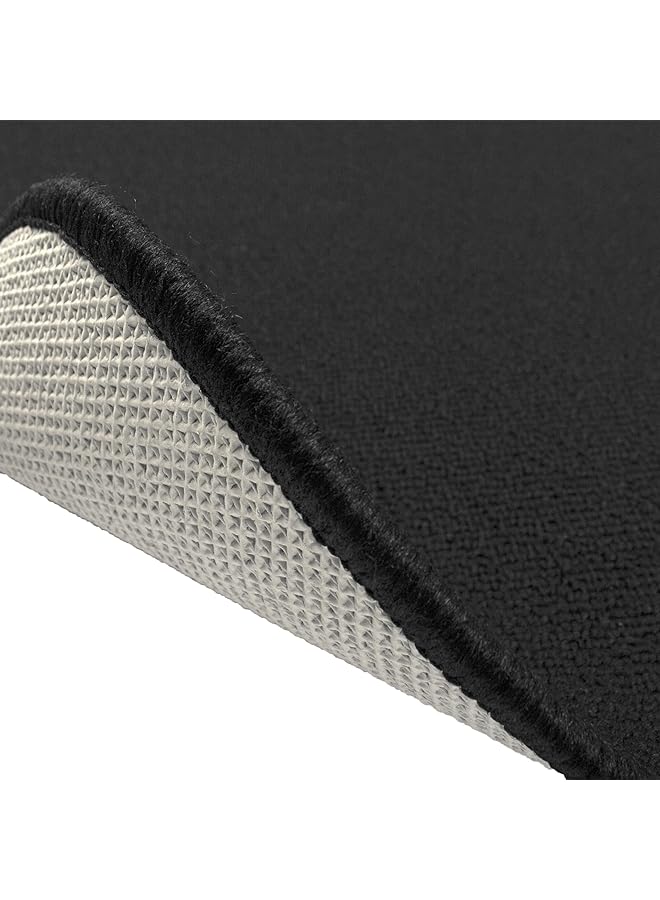 erorex Washable Stain Resistant Kitchen Rugs With Latex Backing Kitchen Mats For Floor 18 Inch X30 Inch Black John Enthaler Company - Image 3