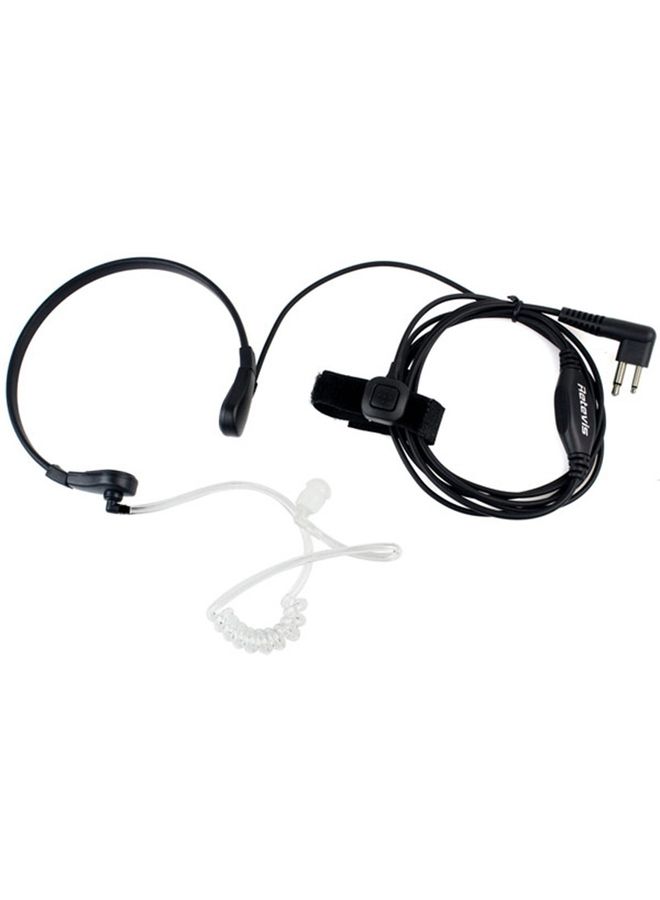 RETEVIS M Throat PTT Covert Acoustic Tube Earphone Speaker Microphone - Image 2