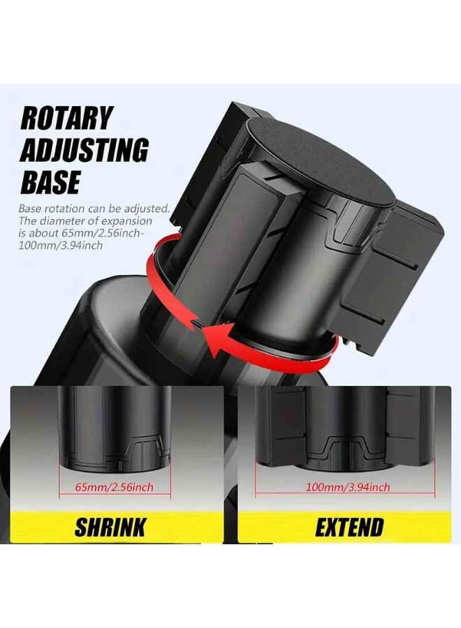 Upgraded Car Cup Holder Expander with Offset Adjustable Base – Compatible with 14/24/36oz Bottles & Mugs, Sleek Durable Design with Bottle Opener - Image 3