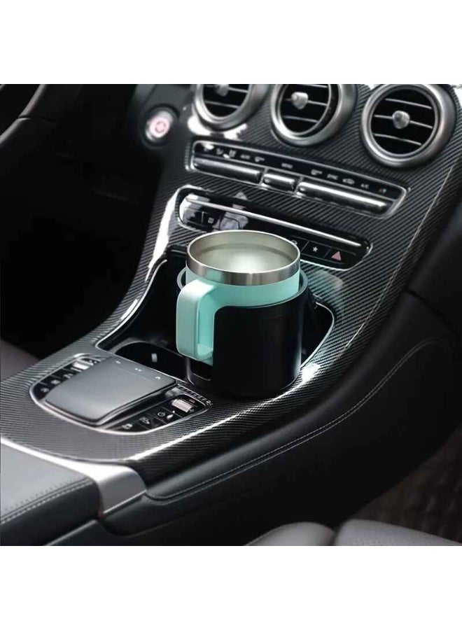 Upgraded Car Cup Holder Expander with Offset Adjustable Base – Compatible with 14/24/36oz Bottles & Mugs, Sleek Durable Design with Bottle Opener - Image 5