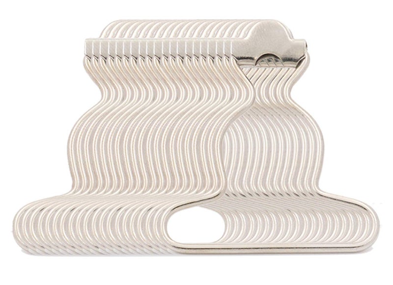 BIKICOCO Overall Suspender Dungaree Buckles 112 Wide Bottom for Rompers Sewing DIY Silver Pack of 20