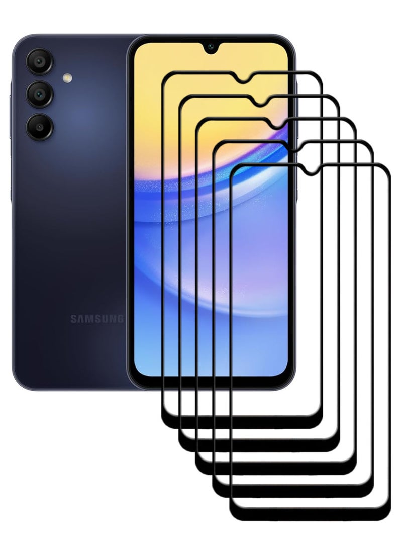 ACLIX 5 Pieces Antistatic ESD Dustproof Premium Quality High Definition Tempered Glass Screen Protector Designed For Samsung Galaxy A16 5G - Image 1