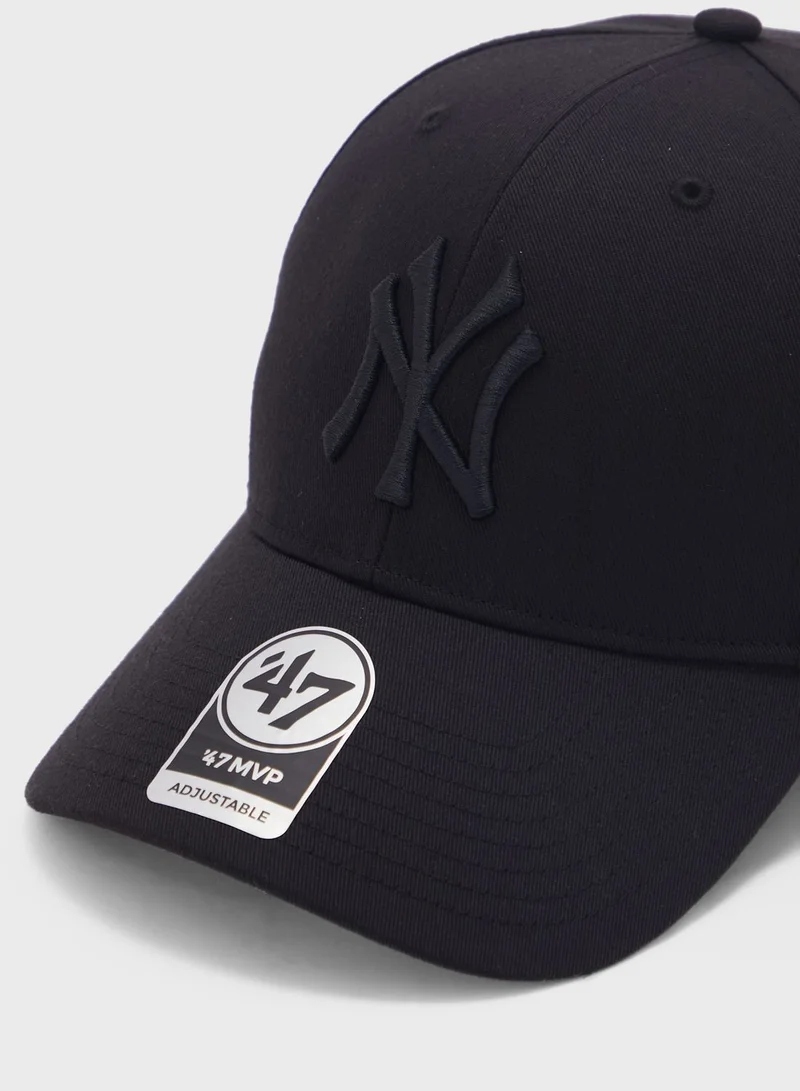 47 Mlb New York Yankees Raised Basic  Mvp Cap