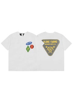 VLONE FOG Reflective Mosaic Tee Unisex 6228 White