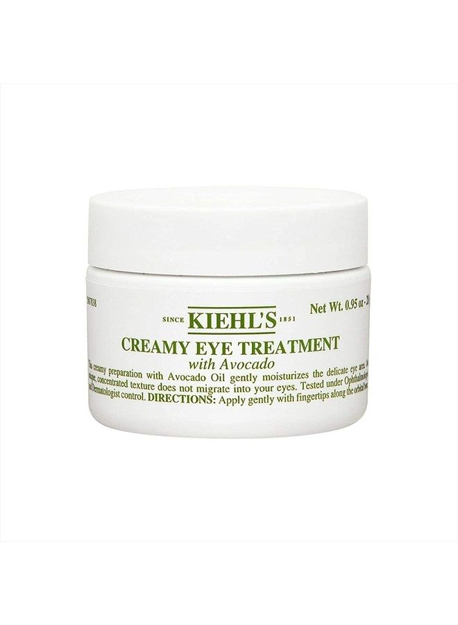 Kiehl's علاج العين الكريمي بالأفوكادو، 0.95 أونصة - Image 1
