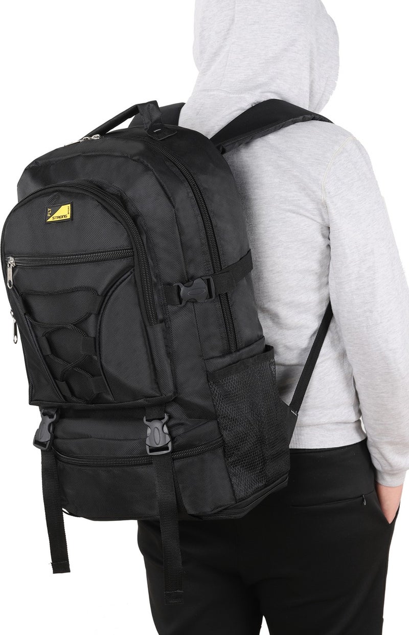 Strong Bag Strong Large Size Gusseted Backpack Mountaineer Camping Backpack STR01  - Image 4