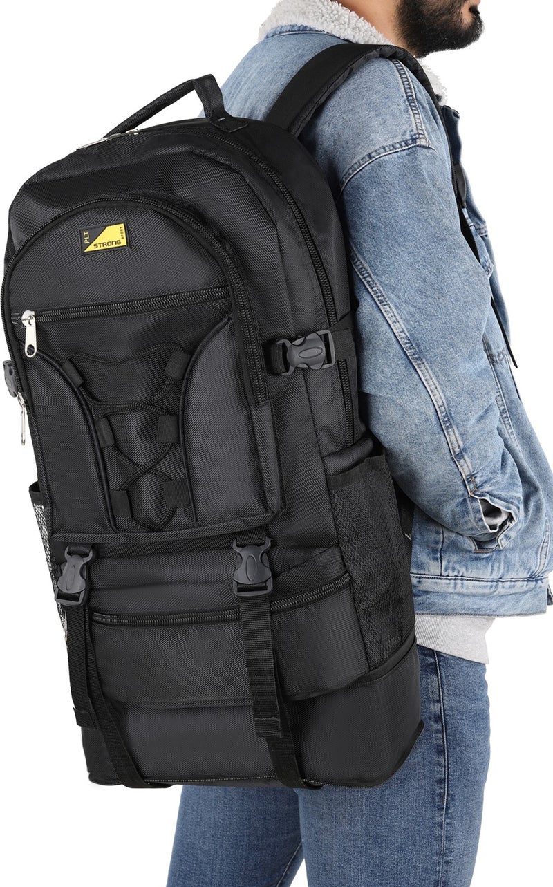 Strong Bag Strong Large Size Gusseted Backpack Mountaineer Camping Backpack STR01  - Image 1