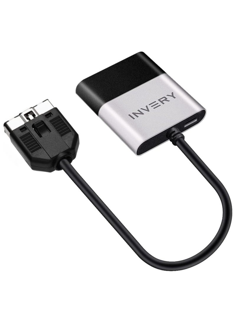 INVERY Airdual Bluetooth 5.0 Adapter for Land Rover, Range Rover, Jaguar iPod iPhone Music Interface AptX-HD - Image 1