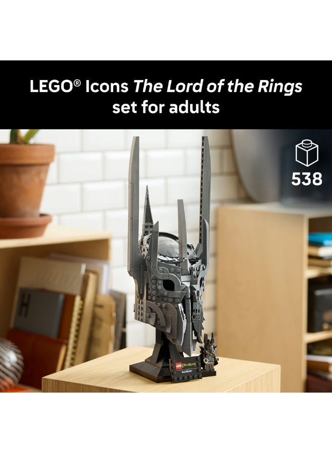 LEGO Icons The Lord of the Rings: Sauron’s Helmet 11373 (Age 18+, 538 Pieces) - Image 3