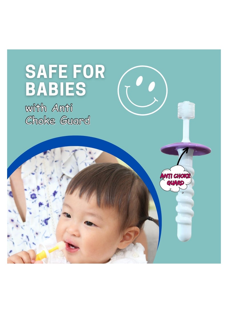 POPOTAN - POPOTAN 360 Degree Ultrasoft Baby Toothbrush - USA Patented-Japanese Design for Gentle, Effective Cleaning - Image 1