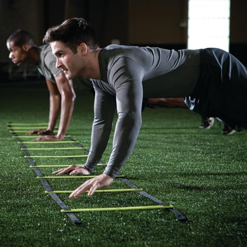 PER4M Speed Ladder - Speed and Agility Training for Basketball, Football, Soccer - Footwork Improvement, Coordination, Quickness, Athletic Training - Leg Strength, Body Control, Foot Control Trainer - Image 4