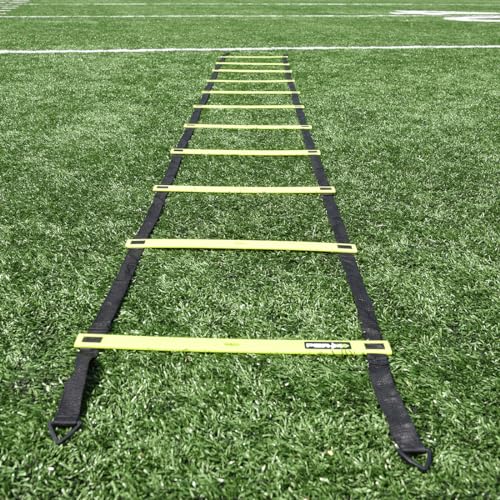 PER4M Speed Ladder - Speed and Agility Training for Basketball, Football, Soccer - Footwork Improvement, Coordination, Quickness, Athletic Training - Leg Strength, Body Control, Foot Control Trainer - Image 5