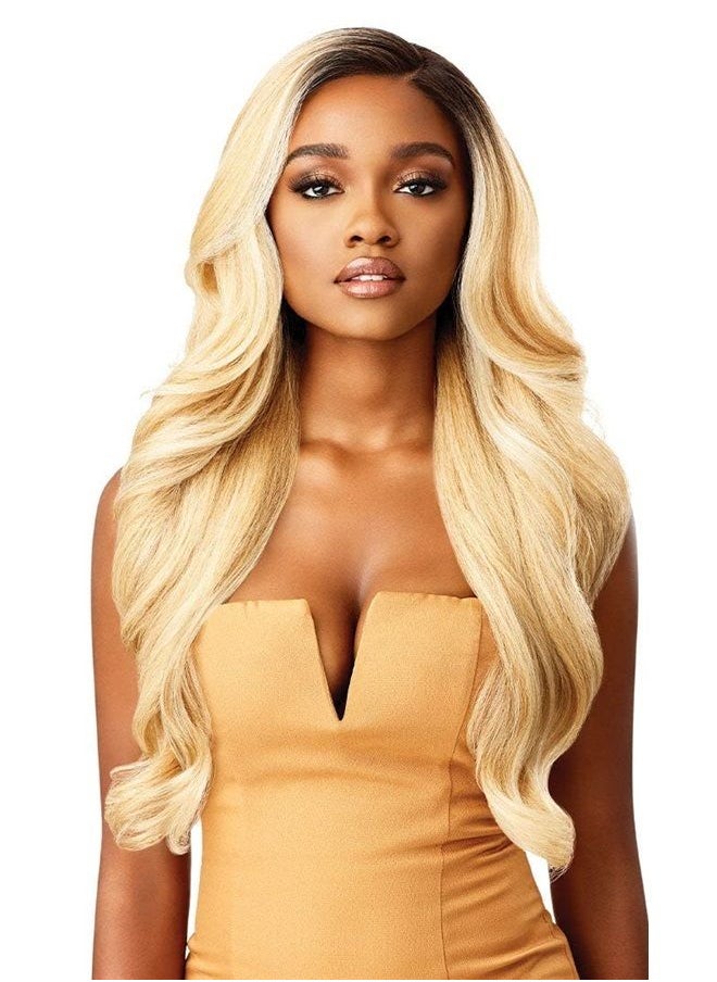 Outre Melted Hairline Lace Front Wig Frontal Effect Hairline Redesigned Comfortfit Ear Contour HD Transparent KAMALIA (DRFF2/CINMCH)  - Image 1