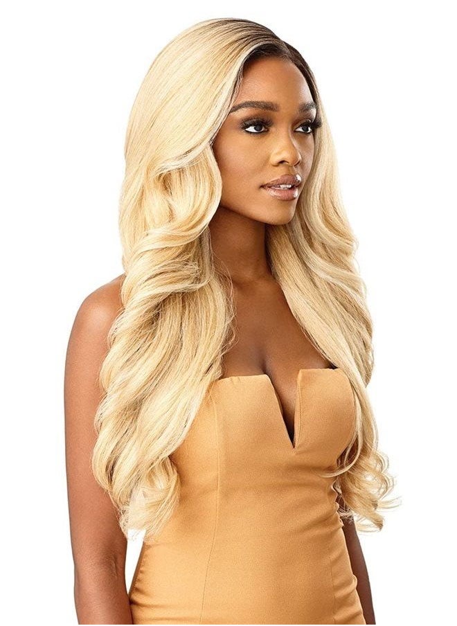 Outre Melted Hairline Lace Front Wig Frontal Effect Hairline Redesigned Comfortfit Ear Contour HD Transparent KAMALIA (DRFF2/CINMCH)  - Image 2