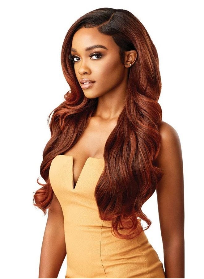 Outre Melted Hairline Lace Front Wig Frontal Effect Hairline Redesigned Comfortfit Ear Contour HD Transparent KAMALIA (DRFF2/CINMCH)  - Image 3