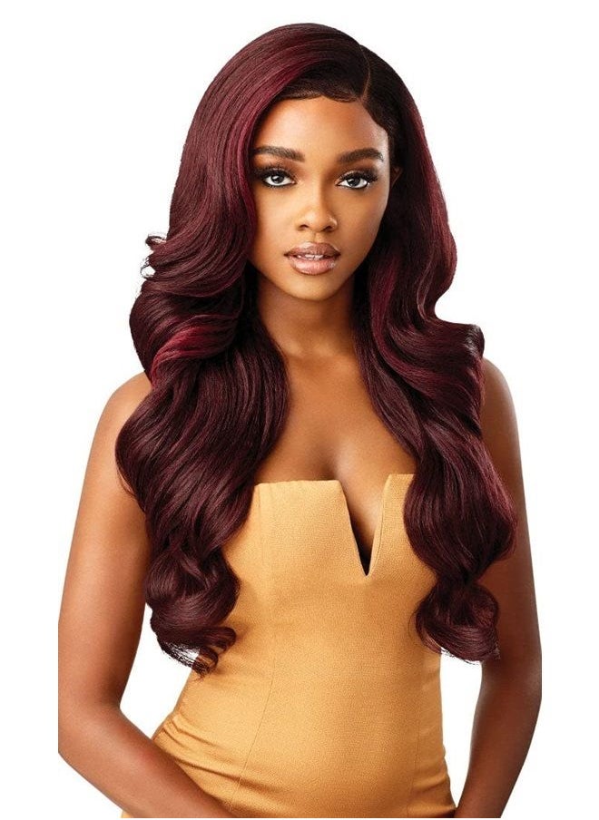 Outre Melted Hairline Lace Front Wig Frontal Effect Hairline Redesigned Comfortfit Ear Contour HD Transparent KAMALIA (DRFF2/CINMCH)  - Image 4