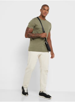LACOSTE Crew Neck Short Sleeve T-Shirt  - Image 4