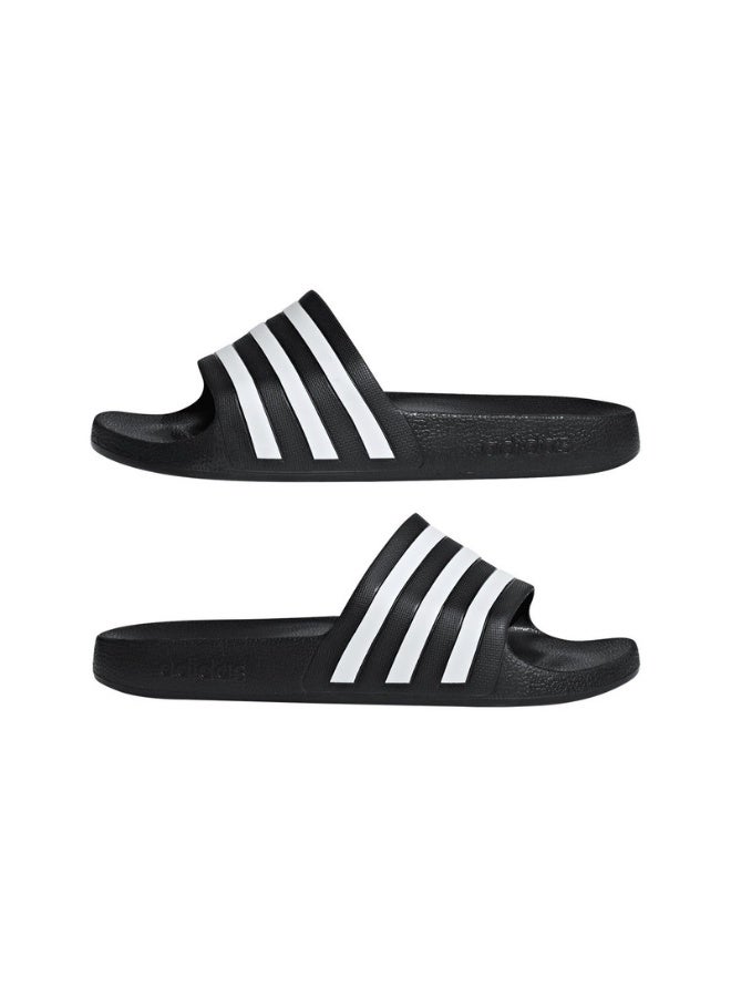 Adidas Adidas Adilette Aqua U Black Sportswear Sandals/Slippers For Unisex  - Image 2
