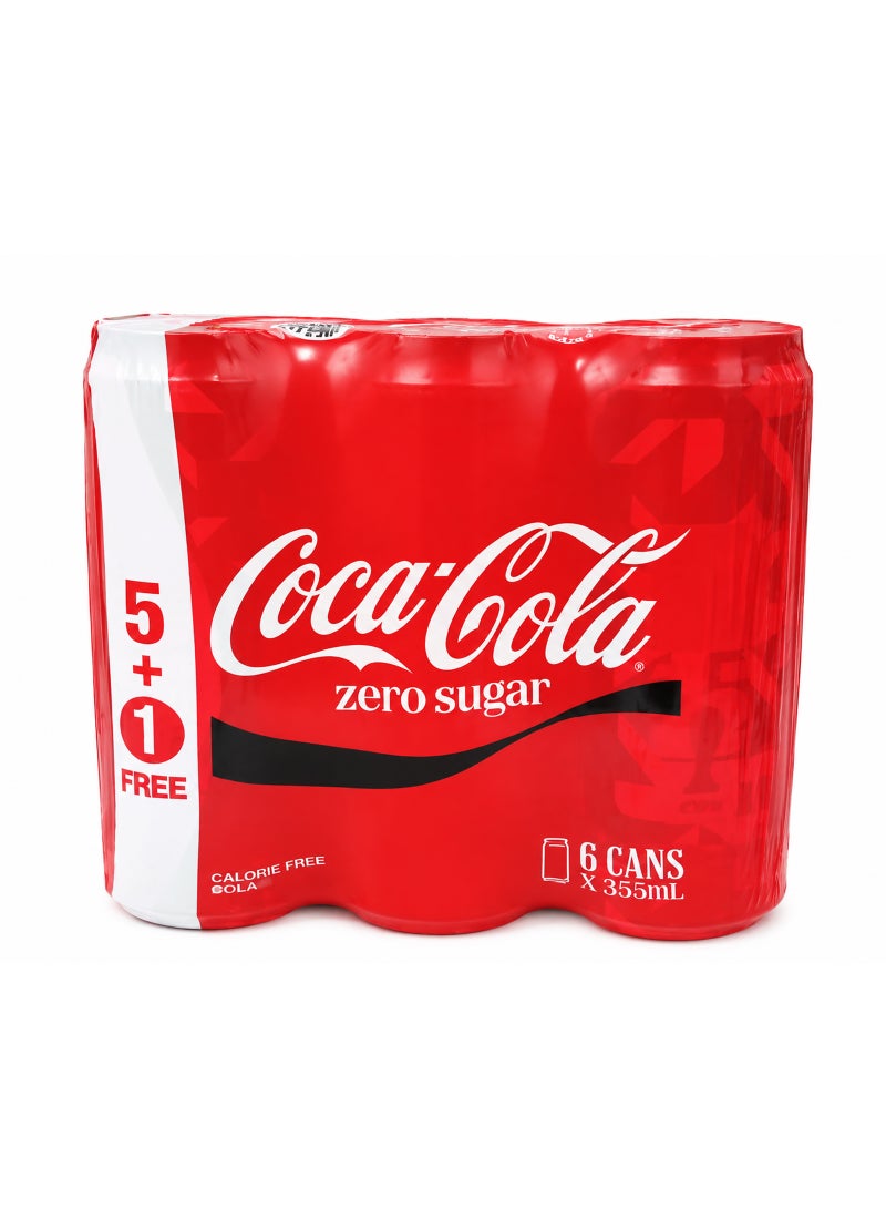 Coca-Cola Zero Carbonated Soft Drink - Image 1