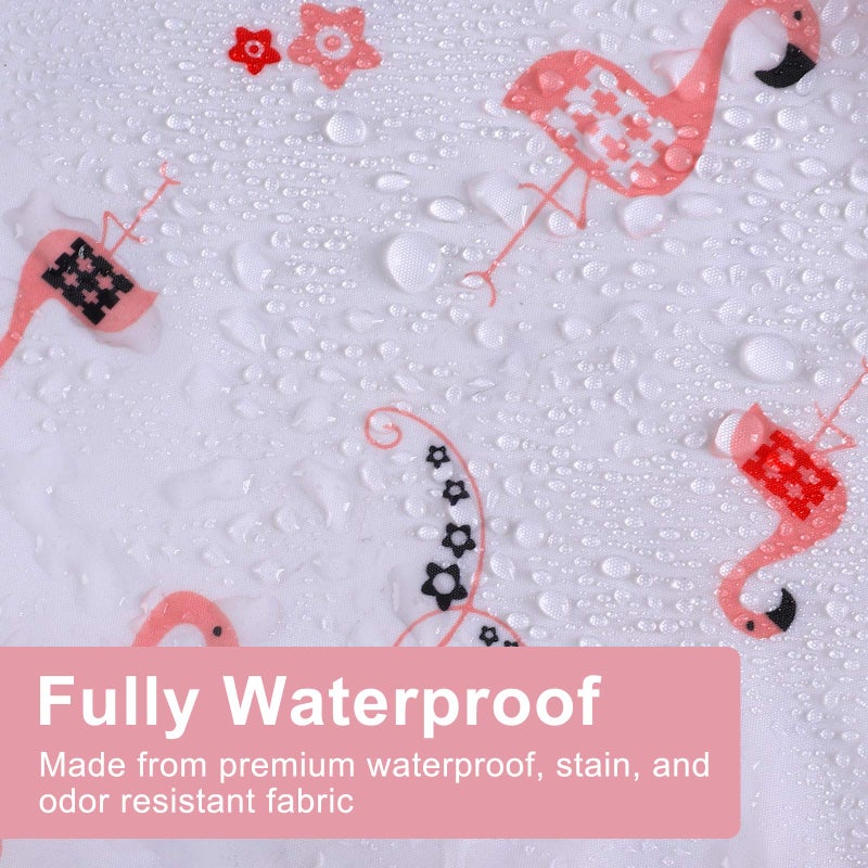 accmor أكمور 4 عبوات من المرايل ذات الأكمام الطويلة، مريلة مائية للأطفال من 6-24 شهرًا - Image 3