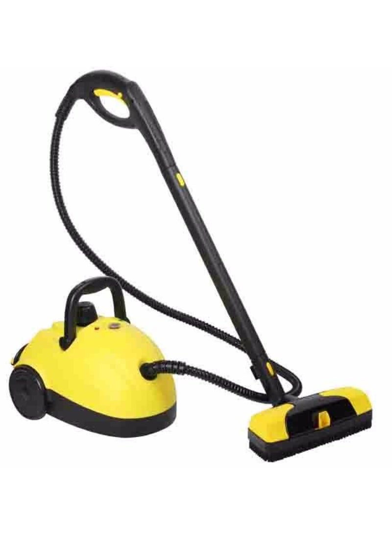 دينكس منظف ​​بخاري متعدد الاستخدامات، لتنظيف الأرضيات/السيارات/الأرائك/المطابخ/الحمامات/الغسالات/التنظيف المنزلي، سعة 2 لتر، 2000 واط، سلكي بطول 3 أمتار، لون أصفر - Image 2