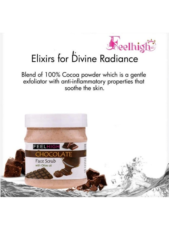 Feelhigh Face And Body Neem Mask Fight Wrinkles 500ml And Face Scrub 500ml (Neem Mask and Chocolate Scrub) - Image 3