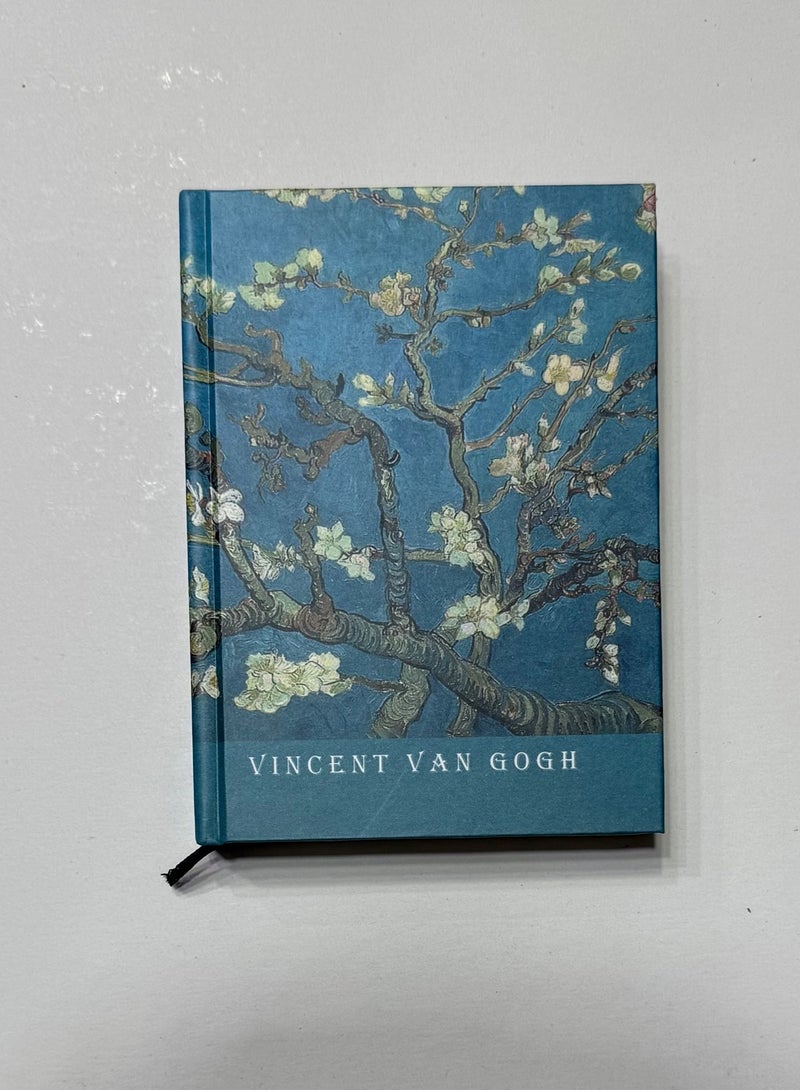 Vincent Van Gogh كراسة الرسم ذات الغلاف الصلب عالي الجودة من سمارت 9003، 100 ورقة كريمية فاتحة مقاس 24 × 16 سم 120 جرام للرسم والفنون - متعدد الألوان - Image 2