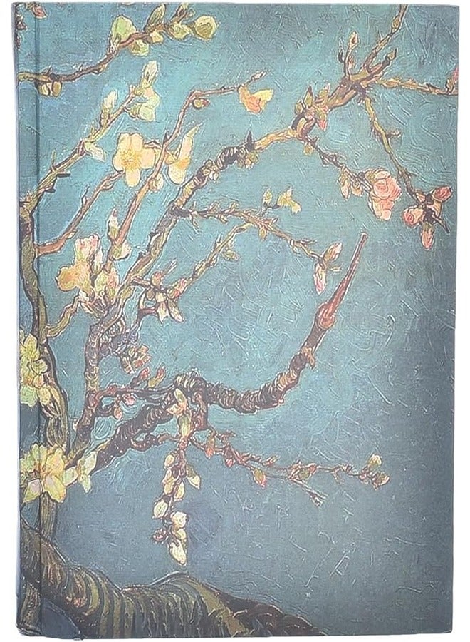 Vincent Van Gogh كراسة الرسم ذات الغلاف الصلب عالي الجودة من سمارت 9003، 100 ورقة كريمية فاتحة مقاس 24 × 16 سم 120 جرام للرسم والفنون - متعدد الألوان - Image 3