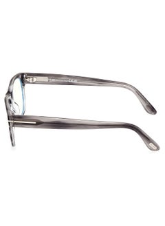 TOM FORD Men's Square Shape Resin Eyeglass Frames - FT5898-B02052 - Lens Size: 52 Mm  - Image 3