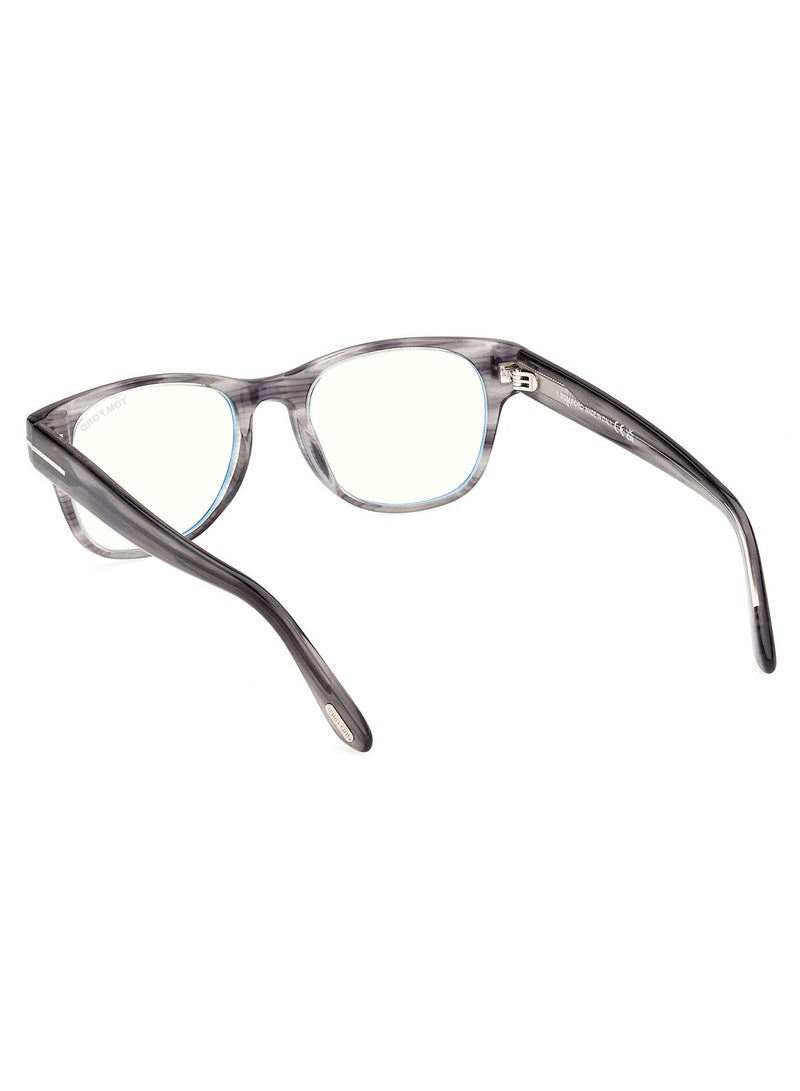 TOM FORD Men's Square Shape Resin Eyeglass Frames - FT5898-B02052 - Lens Size: 52 Mm - Image 4