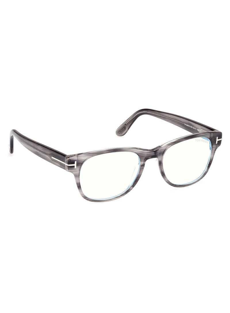 TOM FORD Men's Square Shape Resin Eyeglass Frames - FT5898-B02052 - Lens Size: 52 Mm - Image 2