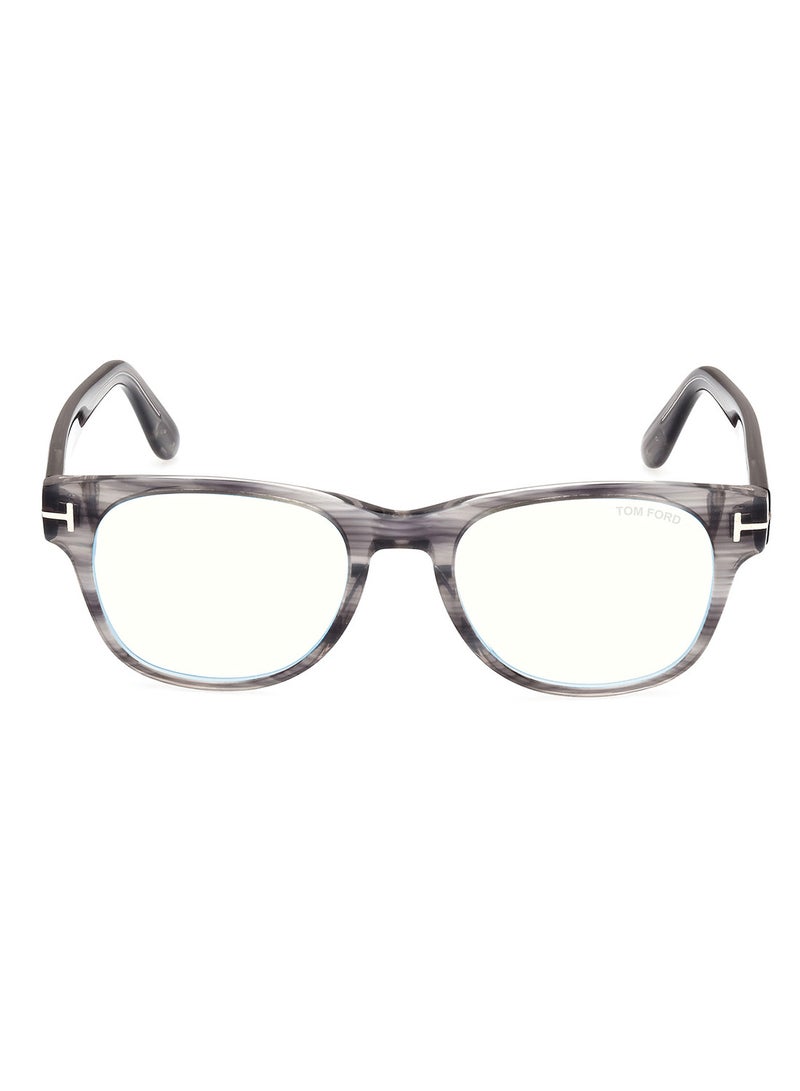 TOM FORD Men's Square Shape Resin Eyeglass Frames - FT5898-B02052 - Lens Size: 52 Mm - Image 1