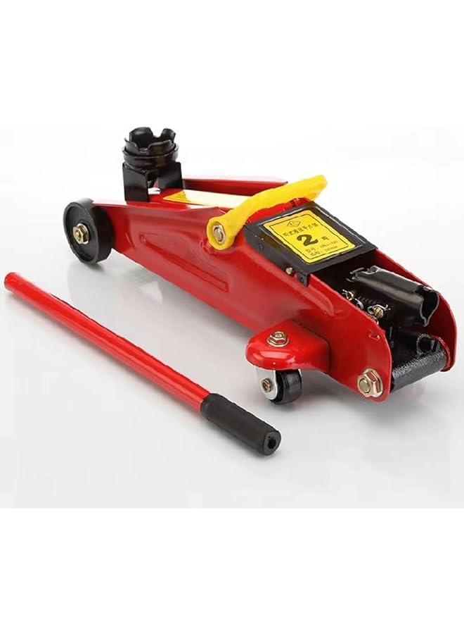 تدوو رافعة هيدروليكية لعربة رفع السيارة مع علبة مصبوبة بالنفخ، رافعة هيدروليكية لعربة الخدمة/الأرضية، رافعة خدمة رفع سريعة سعة 2 طن (4000 رطل) (أمبير) - Image 1