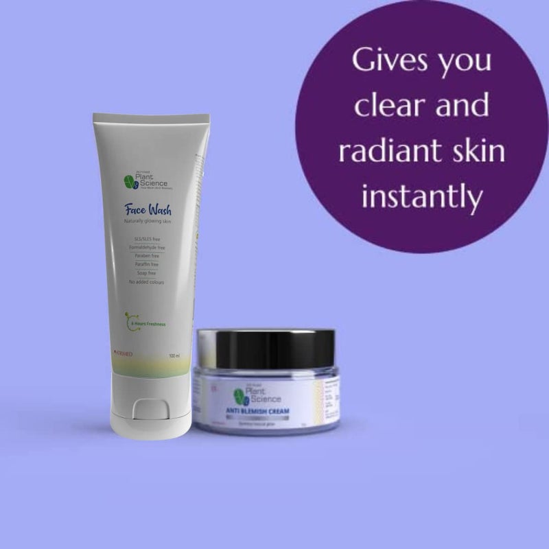 Atrimed Plant Science Anti Blemish Cream and Anti Blemish Face Wash Combo Pack of 2 - Image 5