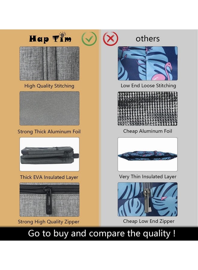 Hap Tim Kids Lunch Box for Girls Boys, Reusable Lunch Bag for Kids, Spacious Lunchbox, Insulated Lunchbag, Purple Unicorn(18654-PP) - Image 3