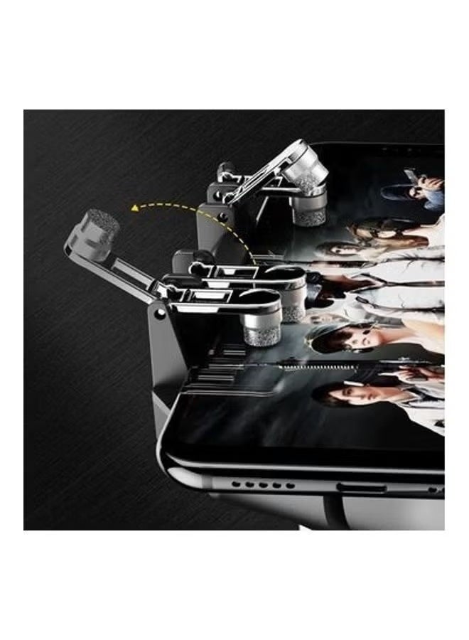 Memo AK-66 PUBG Mobile Wireless Joystick With 4 Trigger + 1 Pair Finger Gloves Sleeve Touch - Image 3