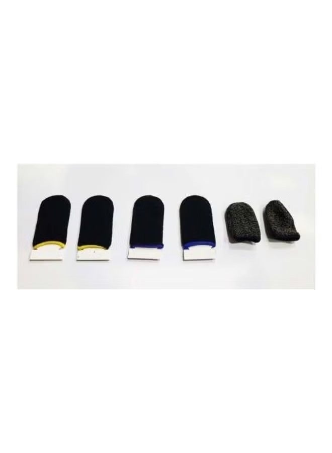 Memo AK-66 PUBG Mobile Wireless Joystick With 4 Trigger + 1 Pair Finger Gloves Sleeve Touch - Image 5