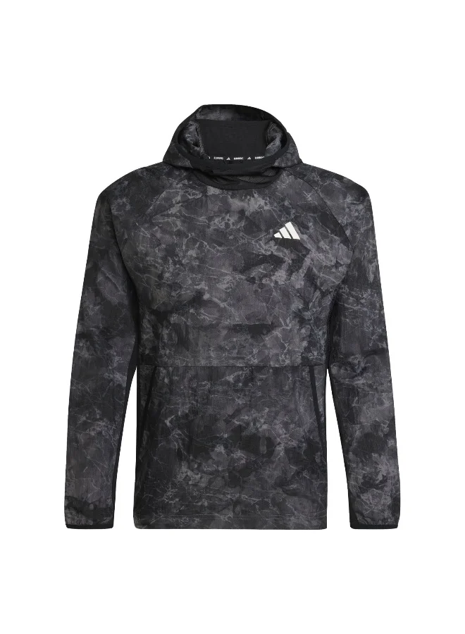 Adidas Adidas Otr Sd Hood Un Grey Hooded Sweat Sweatshirts For Unisex