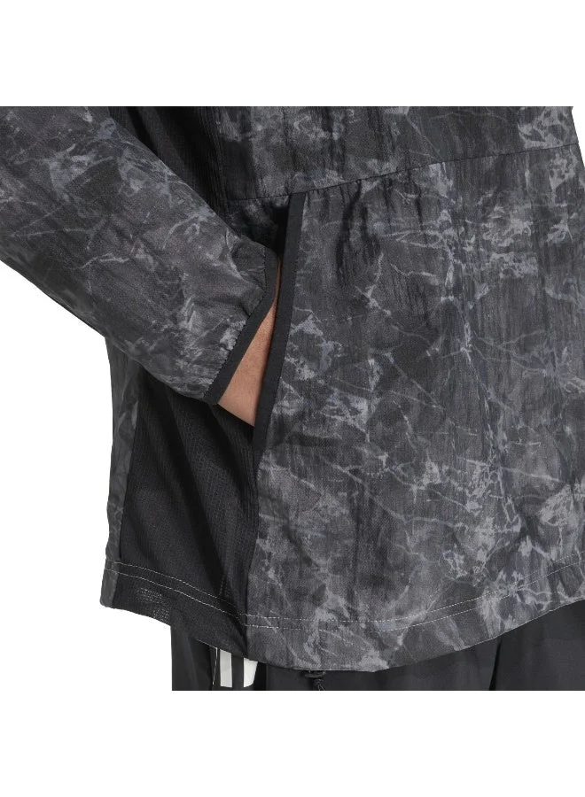 Adidas Own The Run Spray Dye Hoodie Unitefit