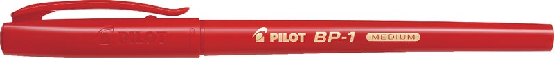 Pilot BB 1 ballpoint pen, red 0.1, pack of 12 pens