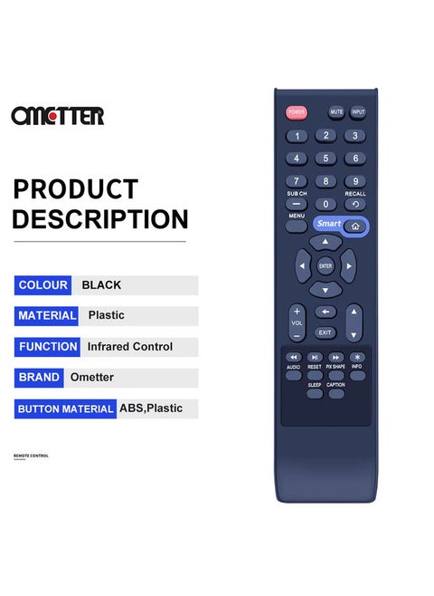 GXJA Fit for Sanyo LED TV Remote Control DP50E84 DP55D33