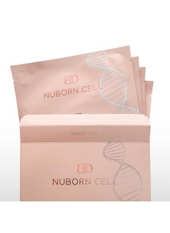 BLANC DUBU BLANC DUBU NUBORN CELL Hydrogel Collagen Mask | Advanced Stem Cell Hydrogel Sheet Face Mask for Dry Skin | 2% Niacinamide, Hydrolyzed Collagen, Peptides and Hyaluronic Acids | Made in Korea 4-Pack  - Image 2