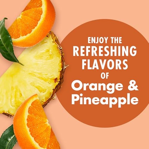 V8 Energy Orange Pineapple Energy Drink, 8 fl oz Can (12 Pack) - Image 4