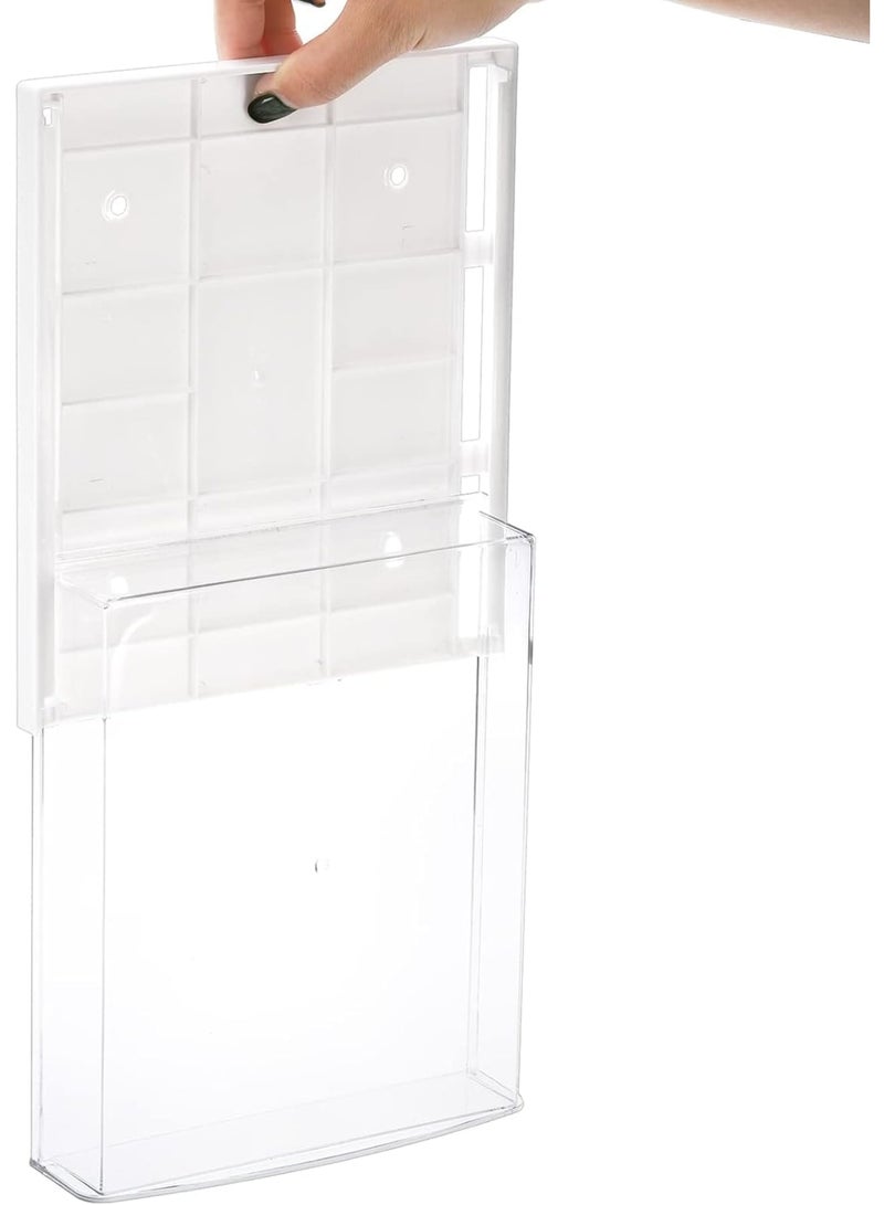 SYOSI Under Desk Drawer, 3 Pack Self-Adhesive Slide-Out Organizer Tray, Hidden Attach Drawer for Office, Home, School, and Kitchen, Easy Installation, Space-Saving Design - Image 5