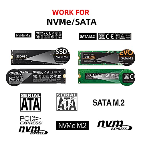 Xiwai Oculink SFF-8612 8611 to U.2 Kit M-Key to NVME PCIe SSD and NGFF to SATA Adapter for Mainboard - Image 2