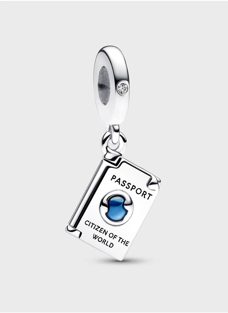 PANDORA Openable Passport Dangle Charm